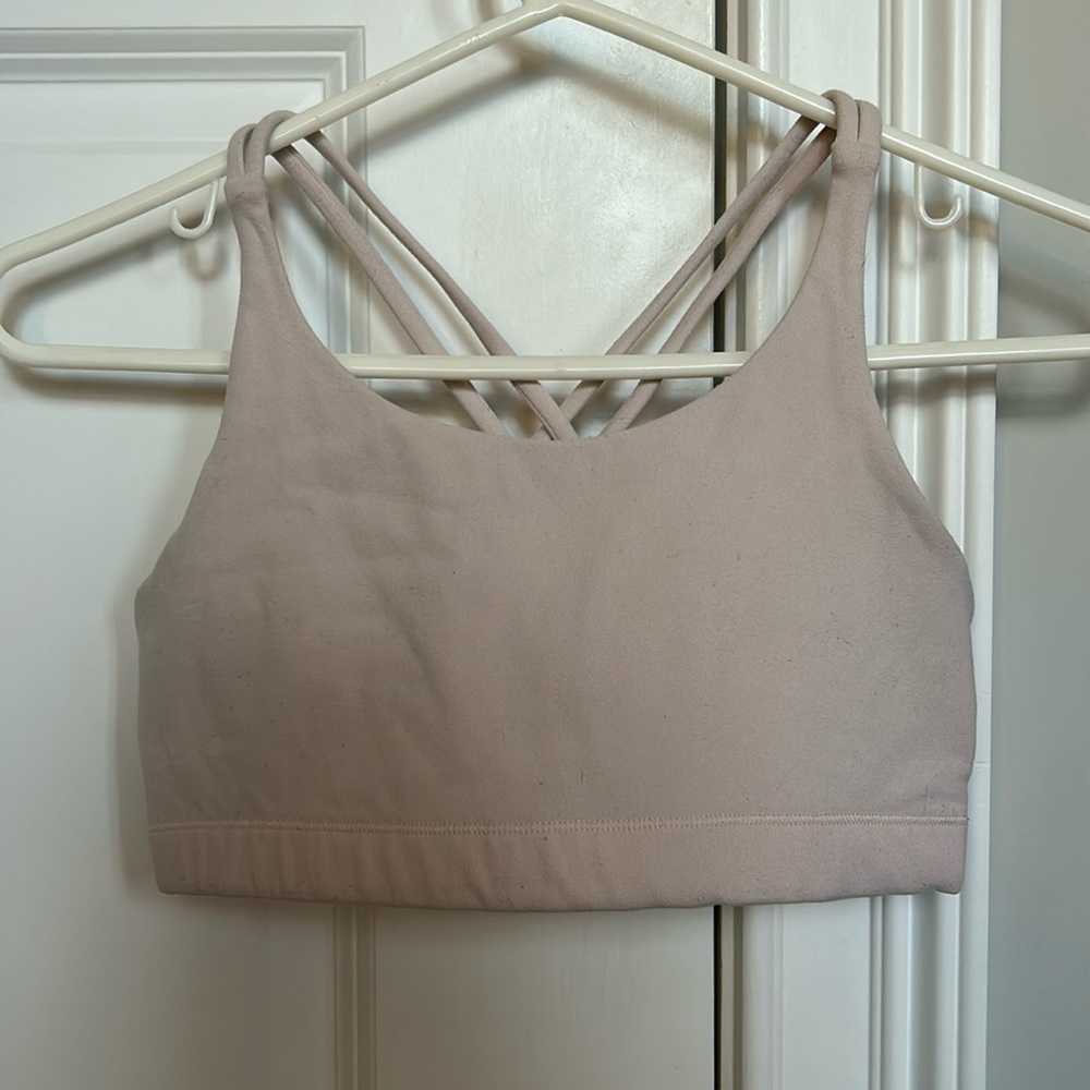 Baby pink Athelata girls bra